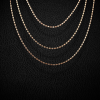 Real 10K Gold 2.0mm Valentino Chain