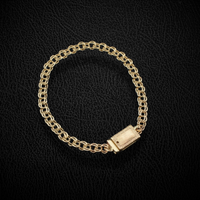 Pulsera Chino para Bebé de Oro de 10K auténtico