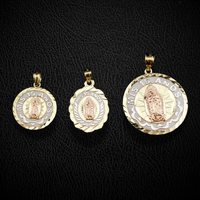 Real 10K Gold Quinceañera Pendants
