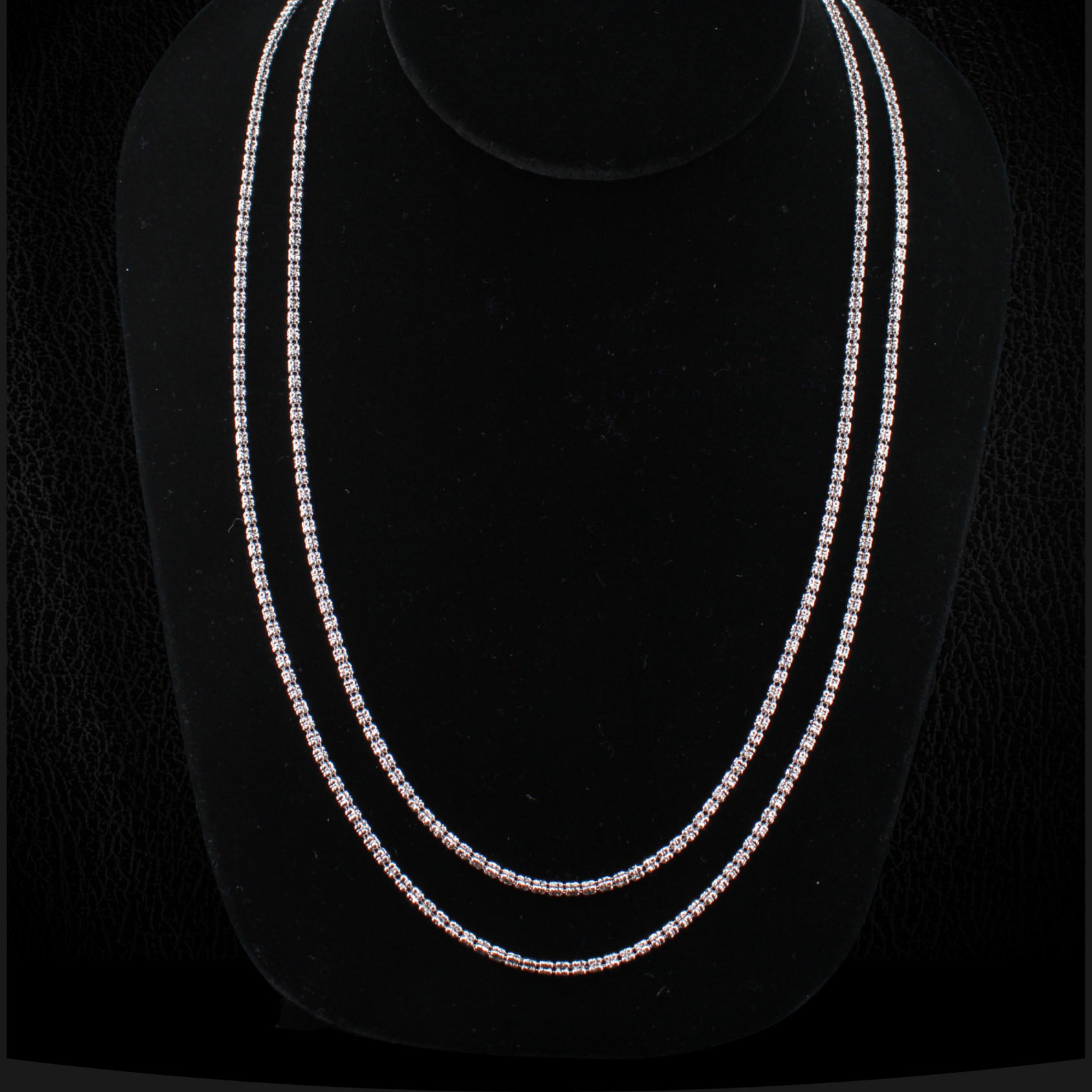 Real 10K White Gold Ice Chain | ICEbyAK – ICEBYAK