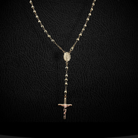 Real 14K Gold Rosary Chain