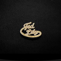 Anillo personalizado de oro de 10K y diamantes reales