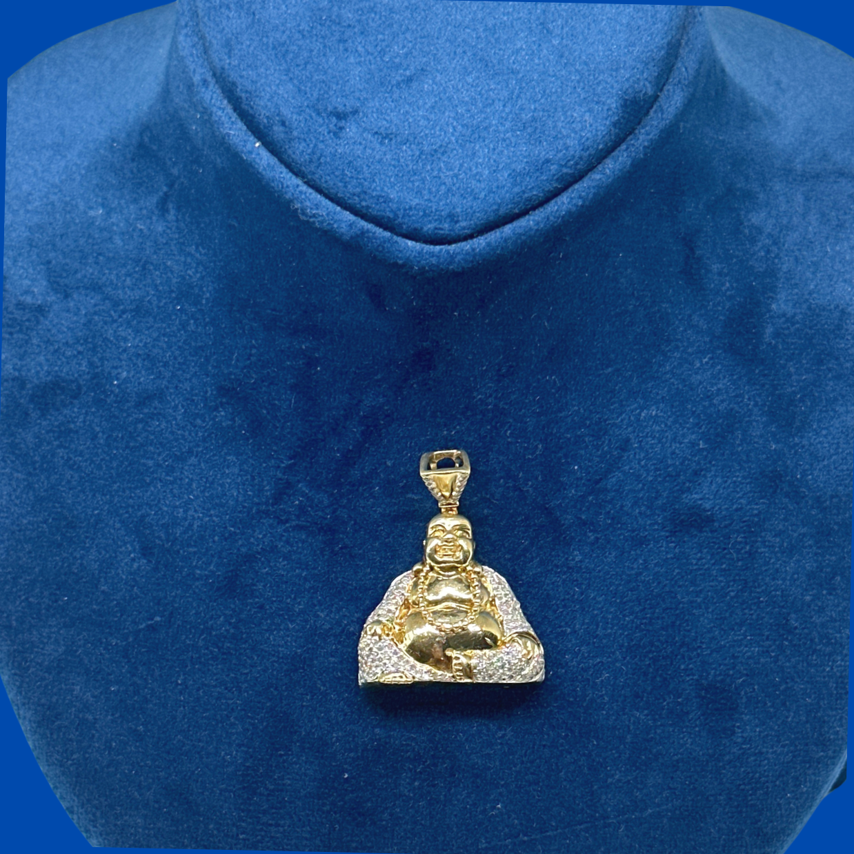 10K Buddha Pendent