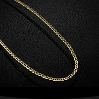 Cadena de oro macizo de 14K modelo Mariner