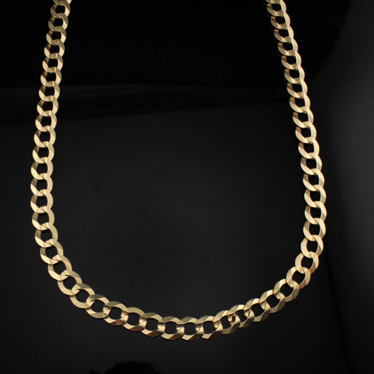 Real 14K Gold Cuban Chain