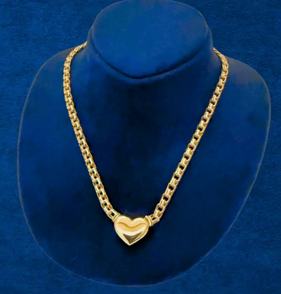 10K Heart Chino Chain