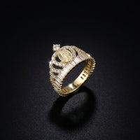 10K Gold Virgin Mary Ring