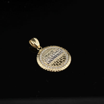 10K Real Gold Last Supper Pendant