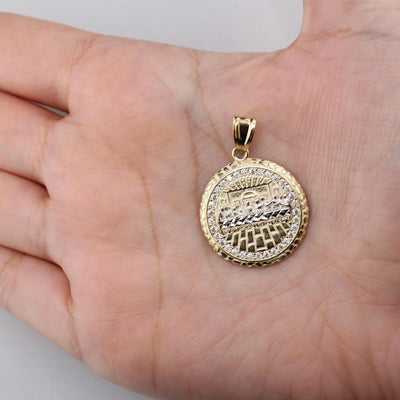 10K Real Gold Last Supper Pendant