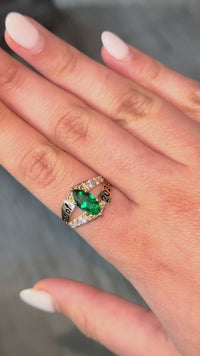 Real 14K Gold Emerald Class of 2026 Ring
