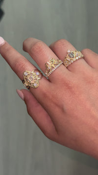 Real 10K Gold Quinceañera Ring