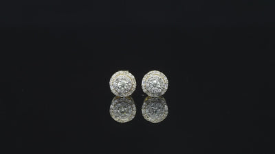 10K Yellow Gold Diamond Studs 0.31 ctw