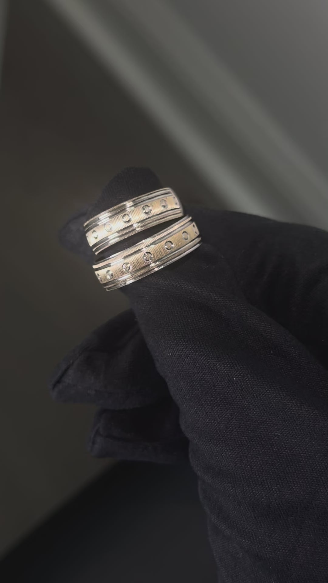 14K Gold Couples Ring Set