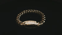 14K 11mm Monaco Bracelet