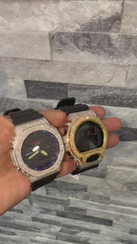 Diamond Iced Out G-Shock Watch