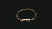 14K 5mm Monaco Bracelet